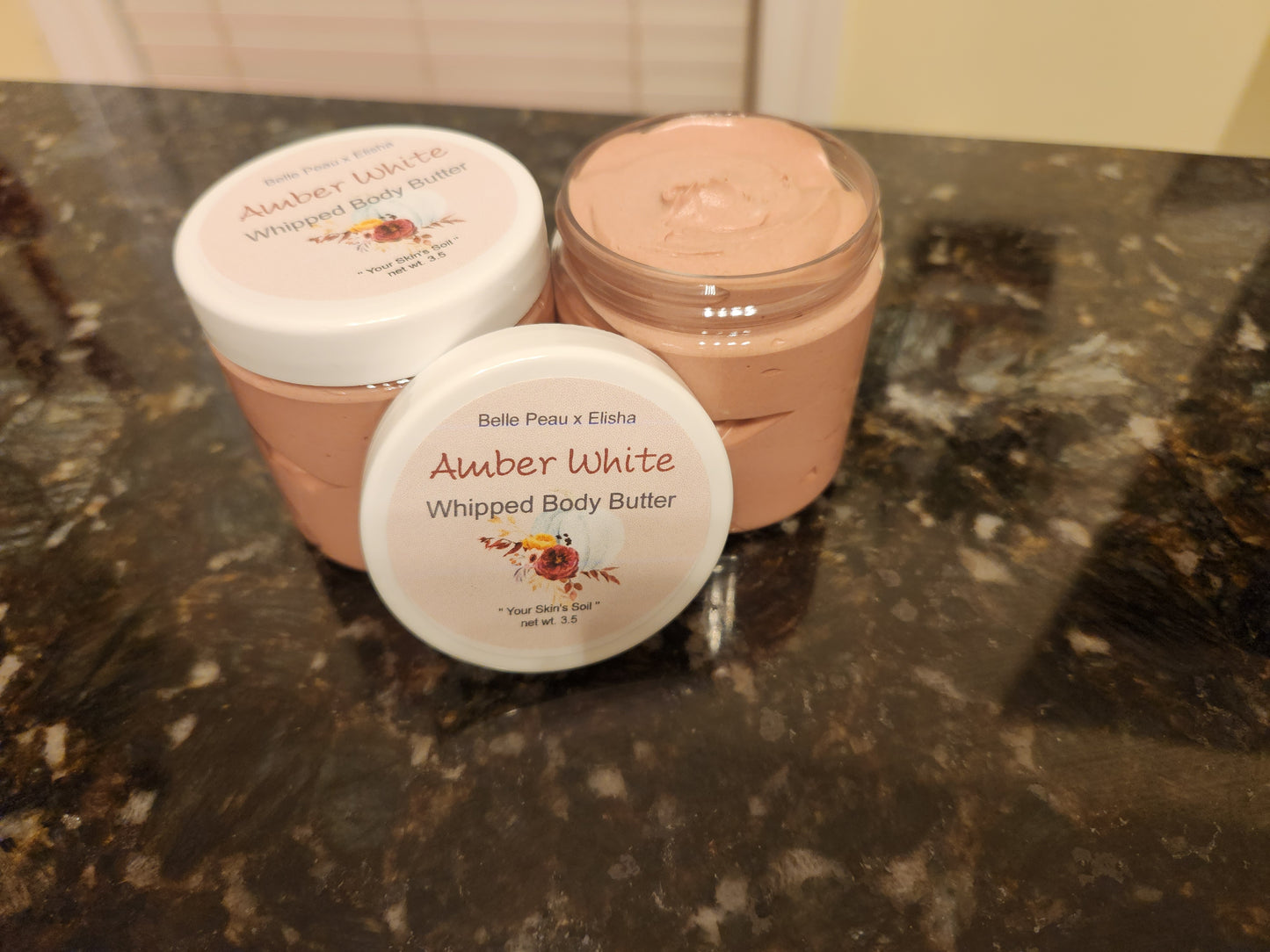 Amber White Body Butter